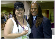 Lisa McCarthy with Michael Beckwith